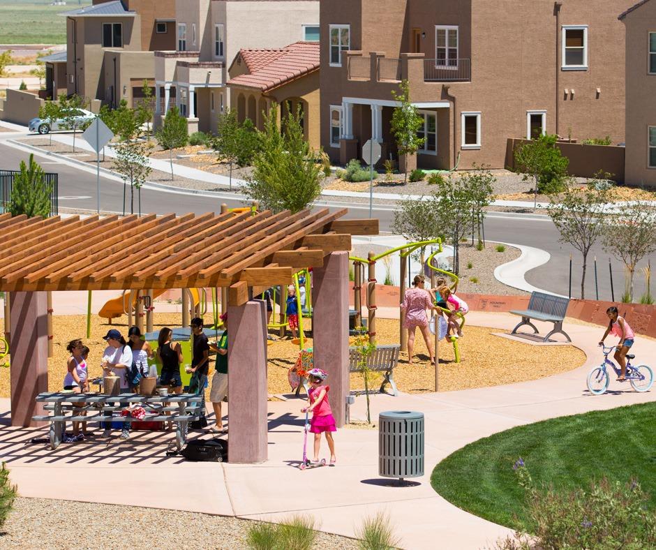 Parks and open space at Mesa del Sol